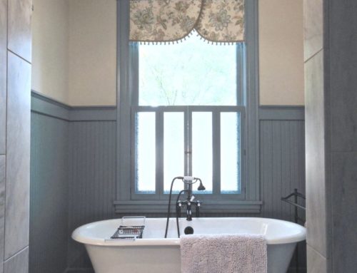Country Blue Bathroom